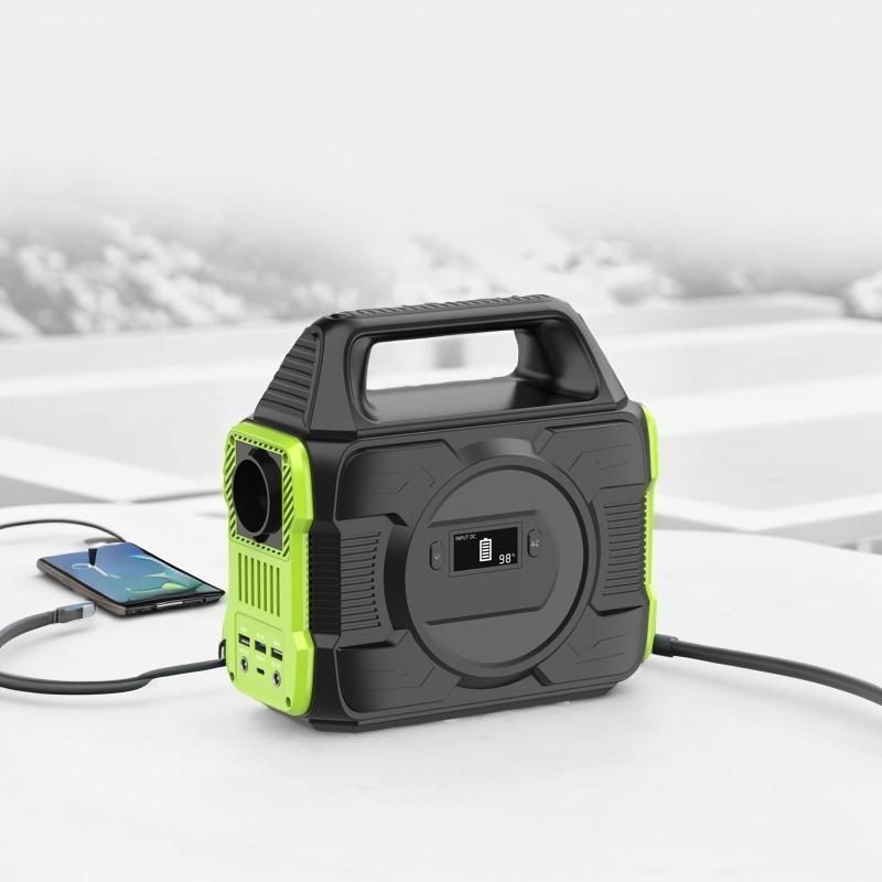 Générateur de voiture solaire portable recyclable de 300 W MPPT pour station d'énergie RV de camping en plein air
