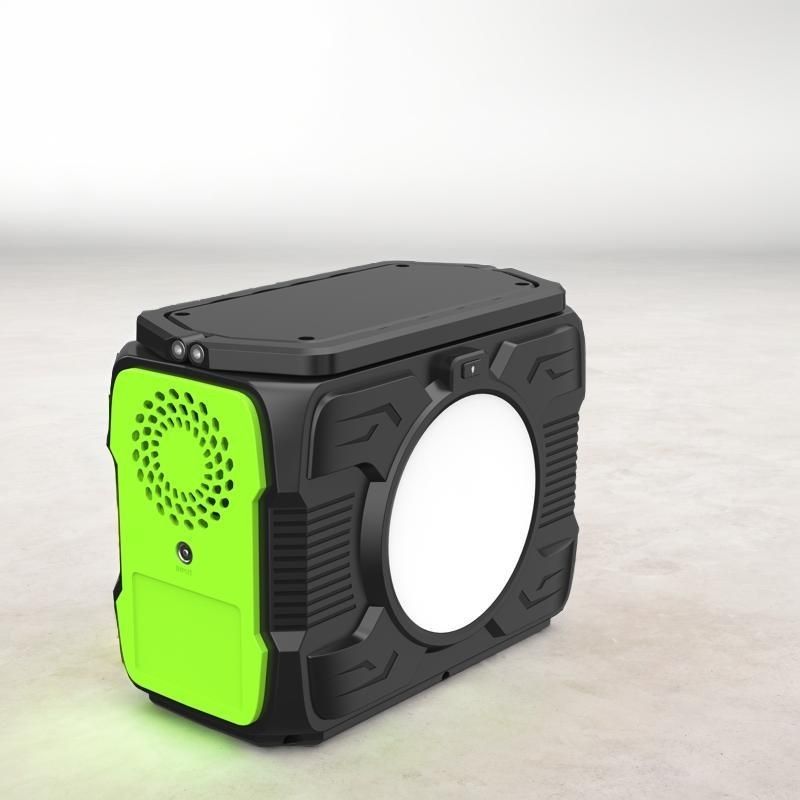 Chargeur portable pour générateur solaire avec puissance de sortie CA de 200 W et sortie/entrée de type C 9V/3A