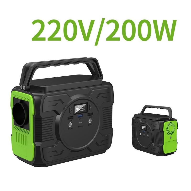 200W 300W Stockage d'énergie Station solaire extérieure portable pour une puissance de sortie 200W