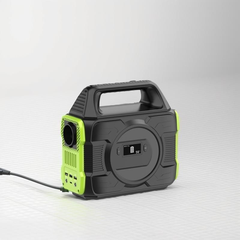 Générateur d'urgence portable de camping à ondes sinusoïdes de 300 W pour une entrée directe et maximale de 160 W