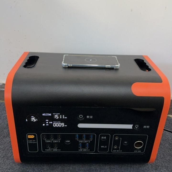 Appareil électrique mobile portable de 300W/600W/2200W/3000W pour générateur solaire d'urgence