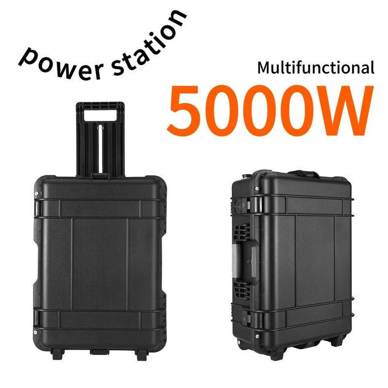 AC Pure Sine Wave Générateur de secours portable de 5000 W 200 W 3000 W Station de charge solaire