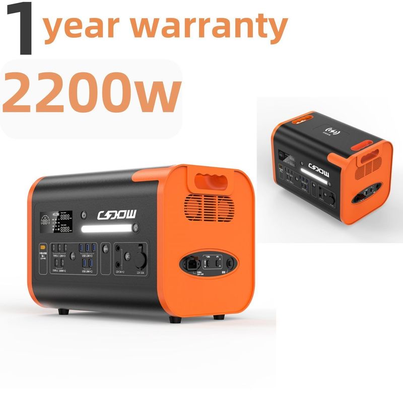 Générateur solaire 1800W 2000W 2200W 2400W pour camping-car et ordinateur portable alimenté par batterie LiFePO4