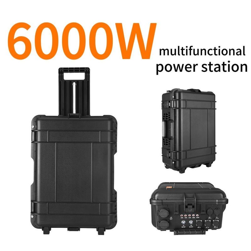 ST-60 6000W Inverseur d'énergie solaire à onde sinusoïdale pure pour l'alimentation électrique populaire du système solaire