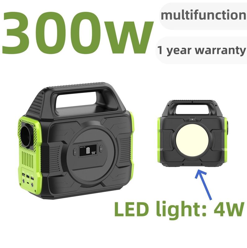 Une centrale solaire portable de 300 W avec batterie au lithium 2024 et recyclable en forte demande