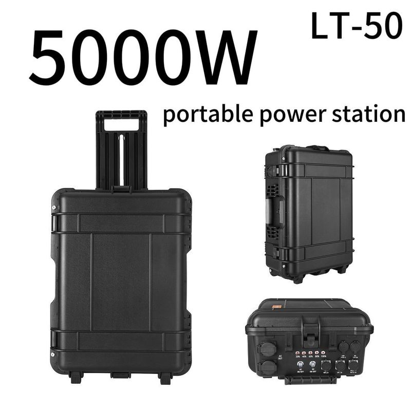Charge rapide au lithium de 5000 W, station électrique portable de 3600 W, achetez maintenant