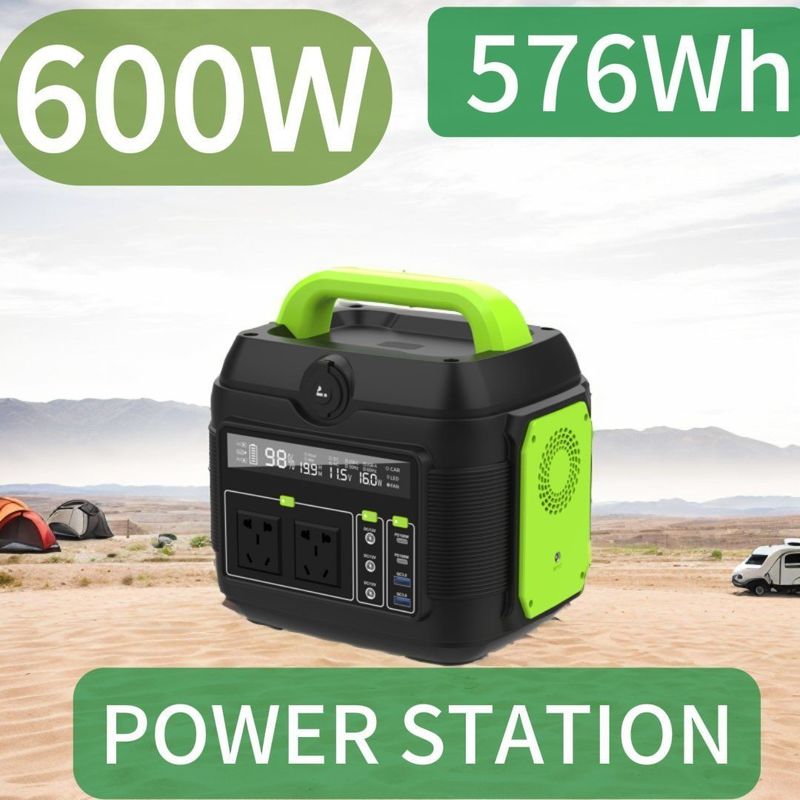 Puissance d'urgence de voiture de 600W Puissance portable Révélation S6 Générateur solaire Puissance de secours de camping
