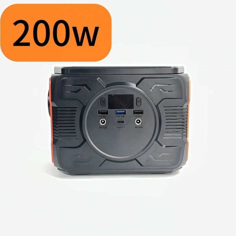 La dernière centrale électrique portable de 200W pour camping en plein air avec QC3.0