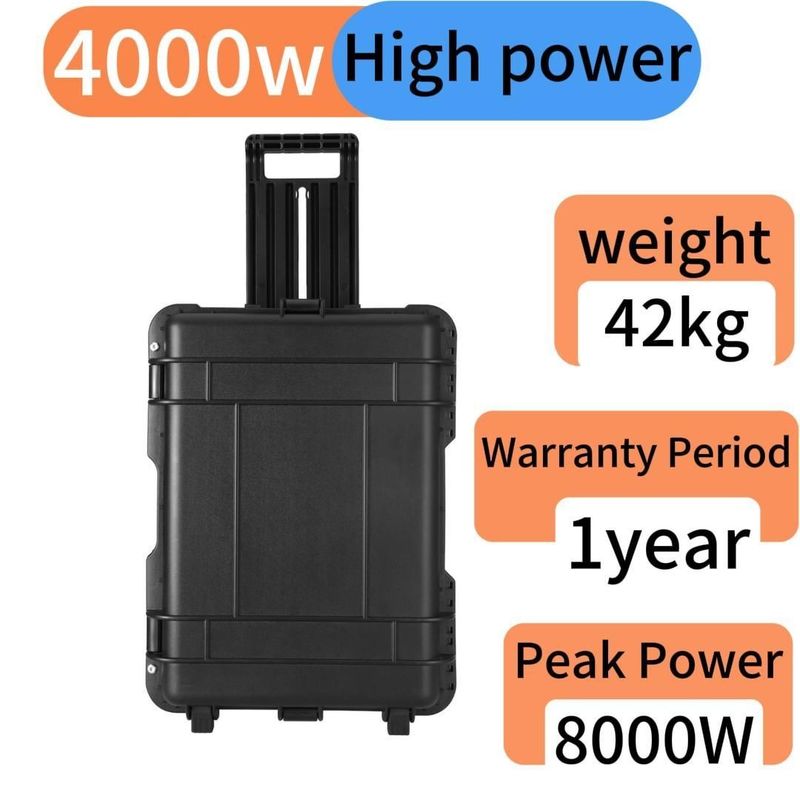 LT-40 générateur solaire de 4000 W/3840 wh sortie CA 110V/220V pour une énergie extérieure durable