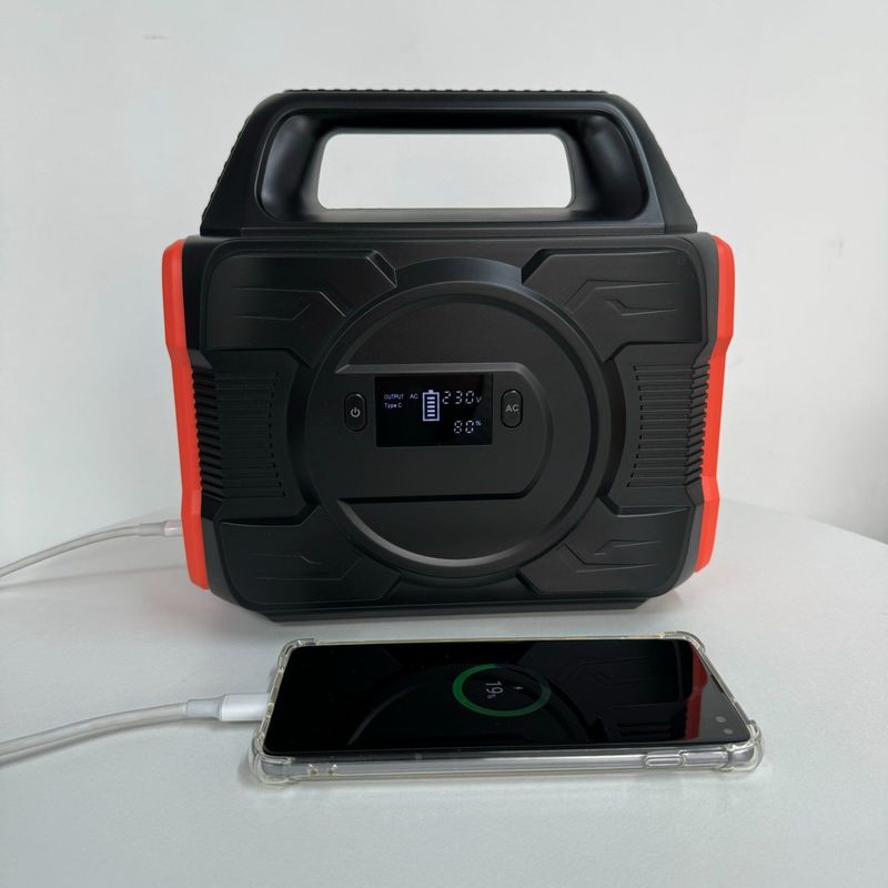 Couleur personnalisable 300W alimentation solaire portable 220V mobile pour les urgences extérieures