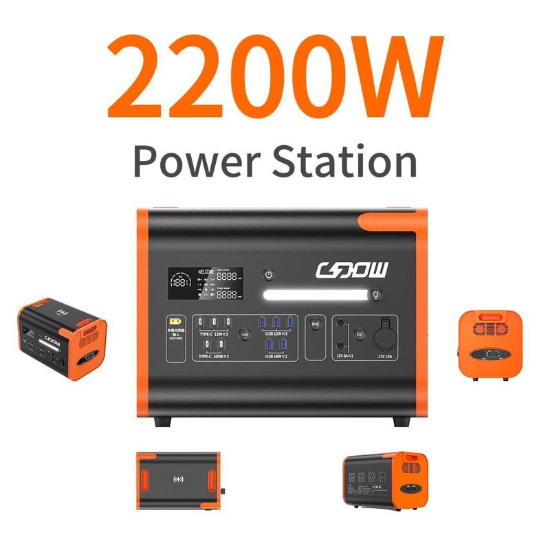 AT22 Solar 2000W 2200W 2500W 3000W centrale électrique à générateur portable à votre avantage