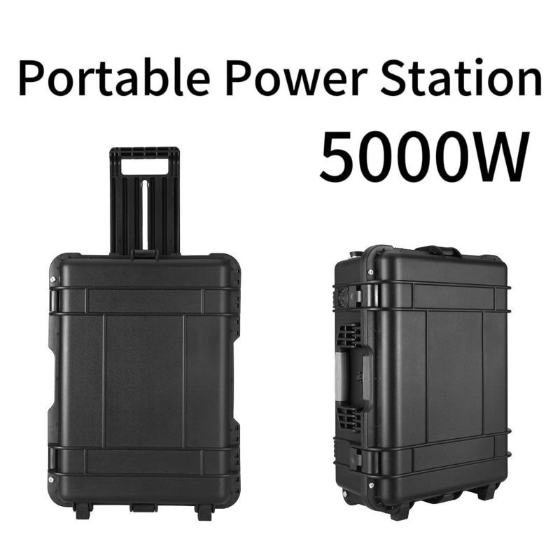 Générateur de banque d'alimentation en énergie d'urgence de 5000 W avec onduleur CA/CC CE.Un38.3 Certifié