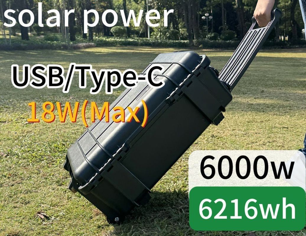 Une centrale électrique portable à générateur de 6000W La solution ultime pour les activités de plein air