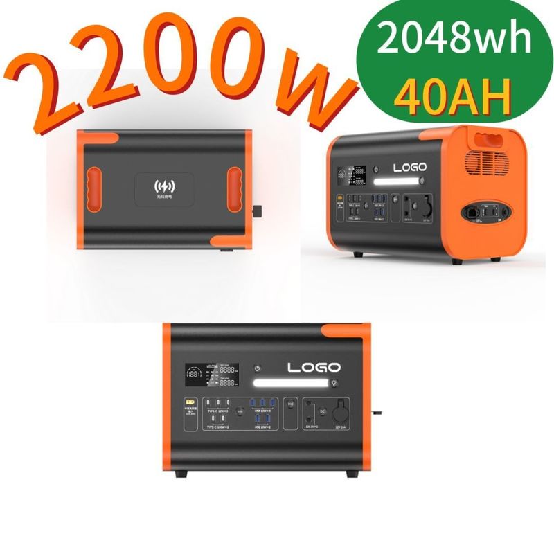 2200W-2400W Générateur solaire pour camping/maison Votre solution d'alimentation ultime pour toute aventure
