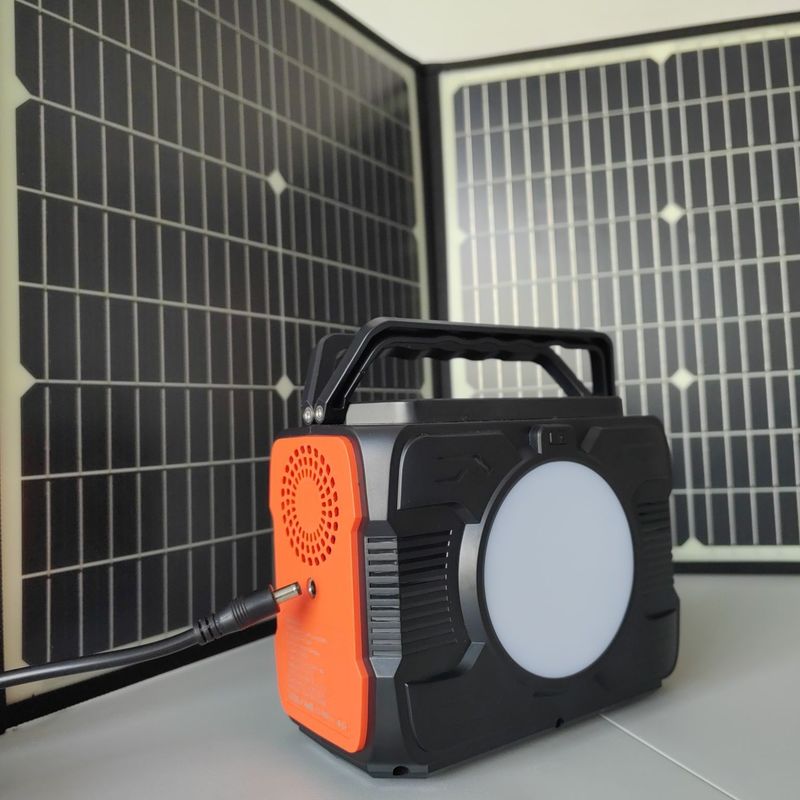 Générateur mobile portable de type C à entrée/sortie de 12 V/3 A 200 W pour l'extérieur et l'intérieur