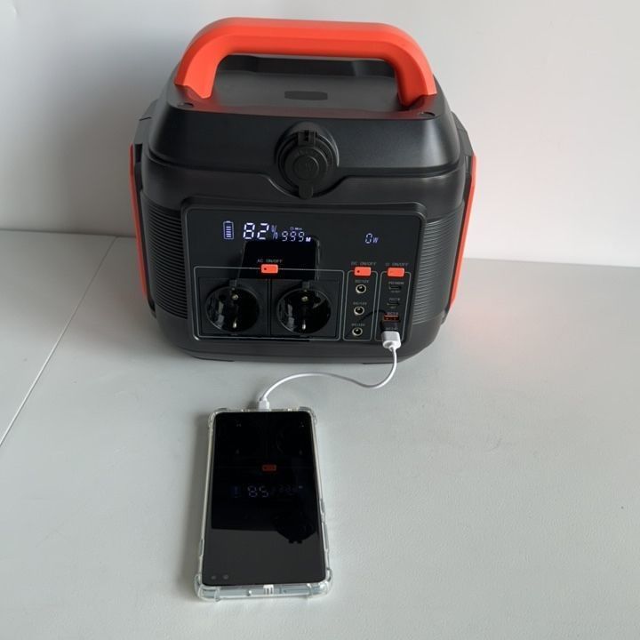 Banque d'alimentation d'urgence 600W Station électrique de stockage d'énergie portable à longue durée de vie