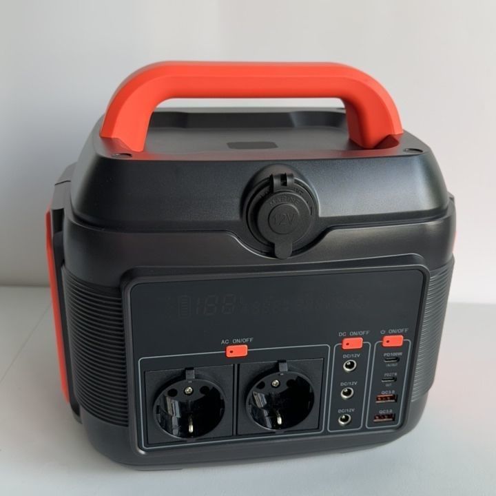 Demandes d'énergie d'urgence Centrale électrique à domicile avec batterie au lithium de 600 W et éclairage LED de 11 W