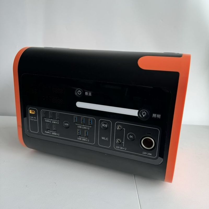 Colorié 2200W2048wh/40ah Banque d'énergie portable 2kw centrale solaire pour le marché européen