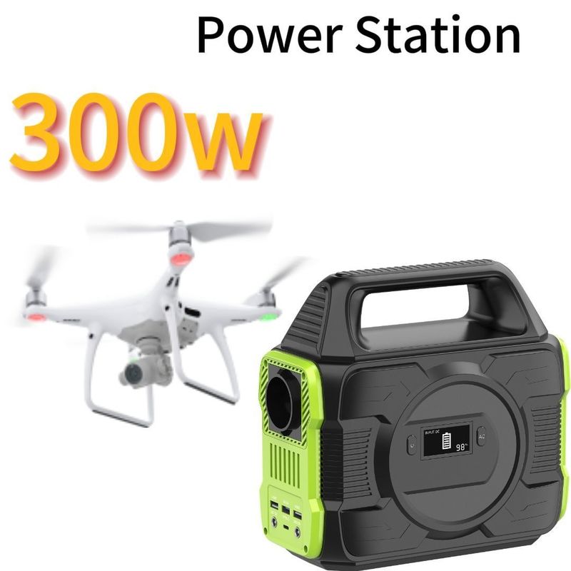 300W/288wh Puissance Station de stockage d'énergie solaire Idéal pour les applications intérieures et extérieures