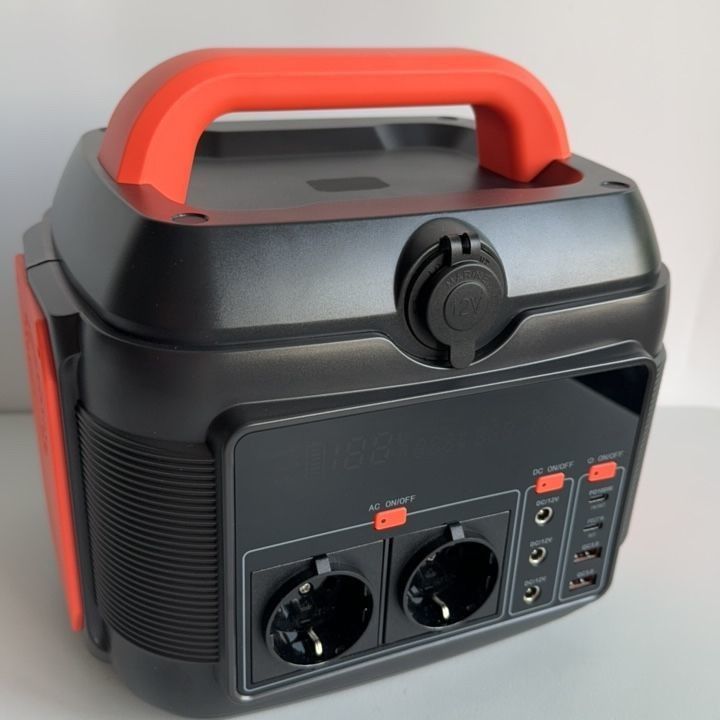 Générateur solaire à batterie de secours de 600 W pour camping en plein air et centrale électrique d'urgence