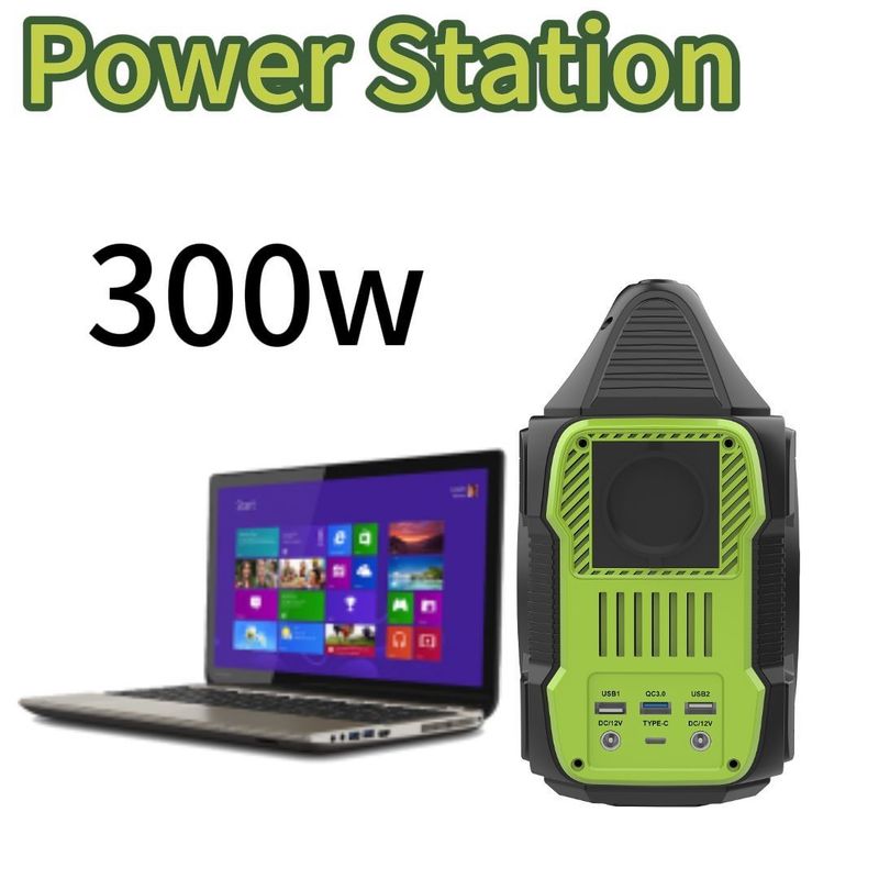 Générateur d'onduleur portable multifonctionnel de 300W/288wh pour une solution d'alimentation extérieure