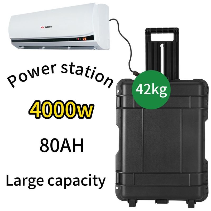 LT-40 4000W/3840wh/OEM ODM Batterie centrale électrique portable certifiée CE à grande capacité
