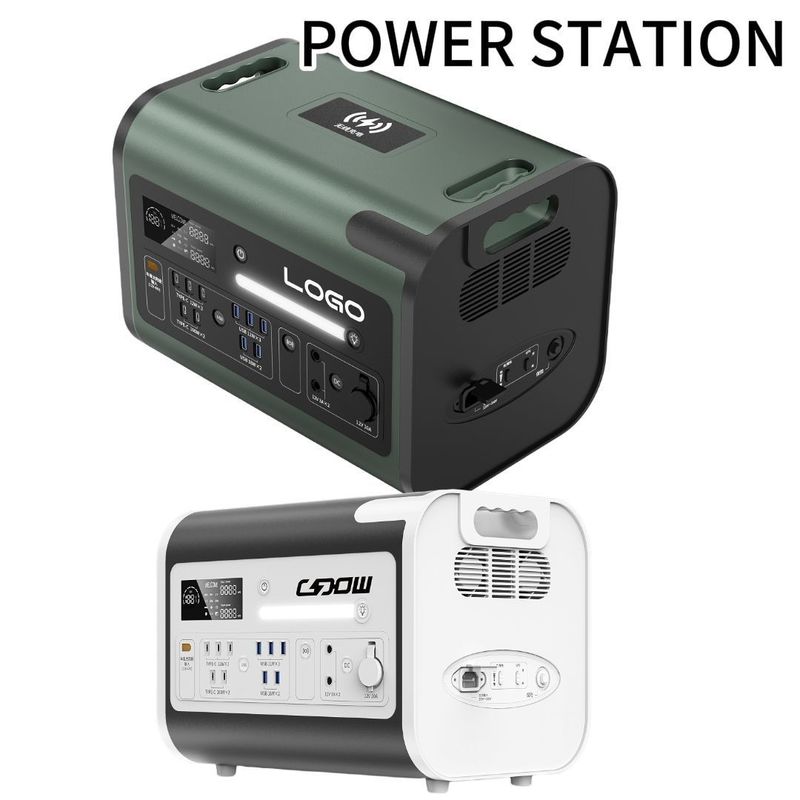 s Meilleure centrale électrique portable parallèle domestique 2200W/2048wh pour les besoins énergétiques extérieurs
