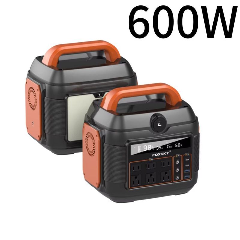 2024 centrale électrique portable à chaud de 600W/7000W pour les voyages en plein air et les urgences familiales