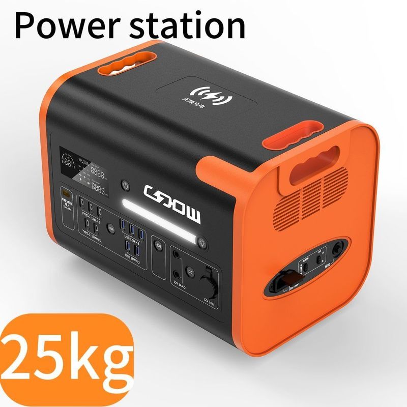 2200W AC DC type C batterie de secours d'urgence centrale électrique portable personnalisable