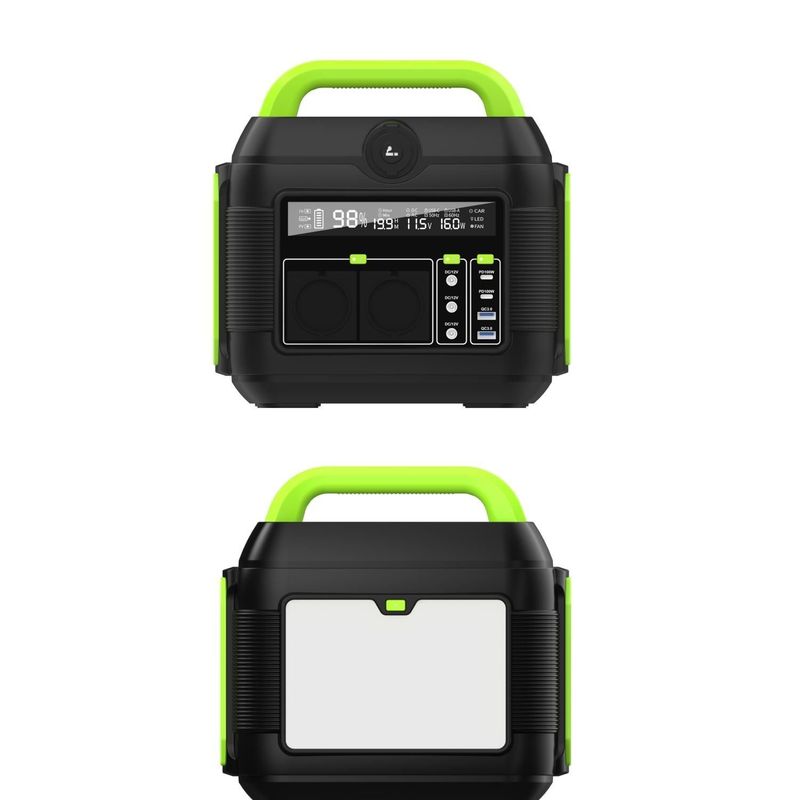 Type-C Sortie Pd100W Pd27W 600W/300W/1200W centrale électrique portable pour activités en plein air