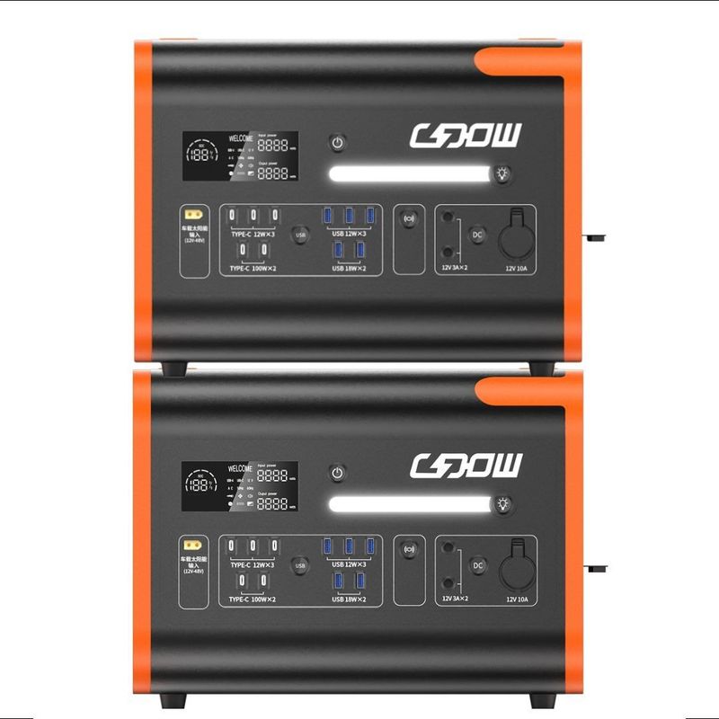 Énergie mobile chaude de grande capacité 22kw110V/220V pour les véhicules extérieurs en cas d'urgence
