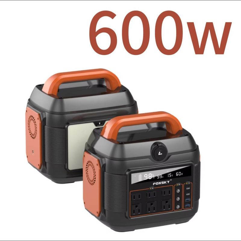 600W 300W 1200W/110V/220V centrale électrique portable de grande capacité pour urgences familiales