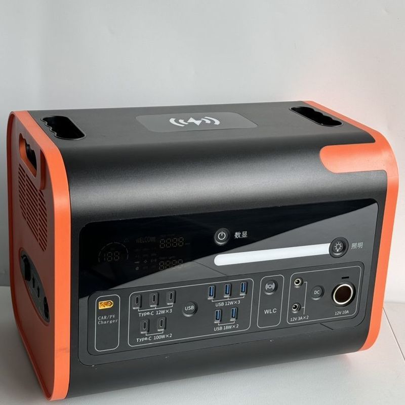 Durée de vie de la centrale solaire portable 2000 fois 200W 300W 1200W 1600W 2000W 2400W