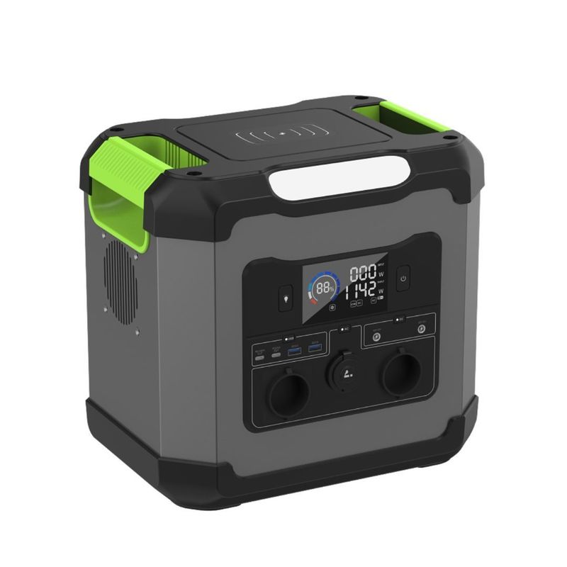 110V/220V/1500W batterie au lithium d'urgence centrale électrique portable