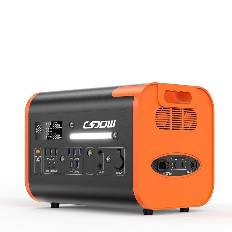 3500 W de puissance constante de sortie de la centrale solaire portable personnalisée pour la recharge en extérieur