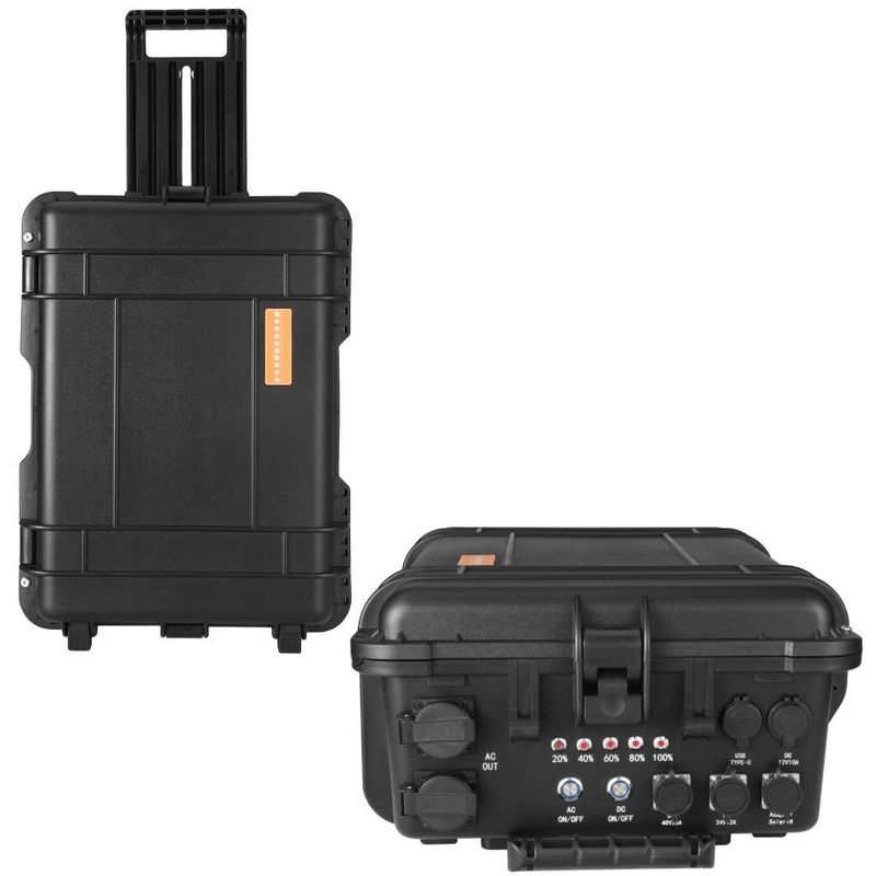 Générateur solaire 3000W/4000W/5000W avec onduleur sinusoïdale pure et communication RS232