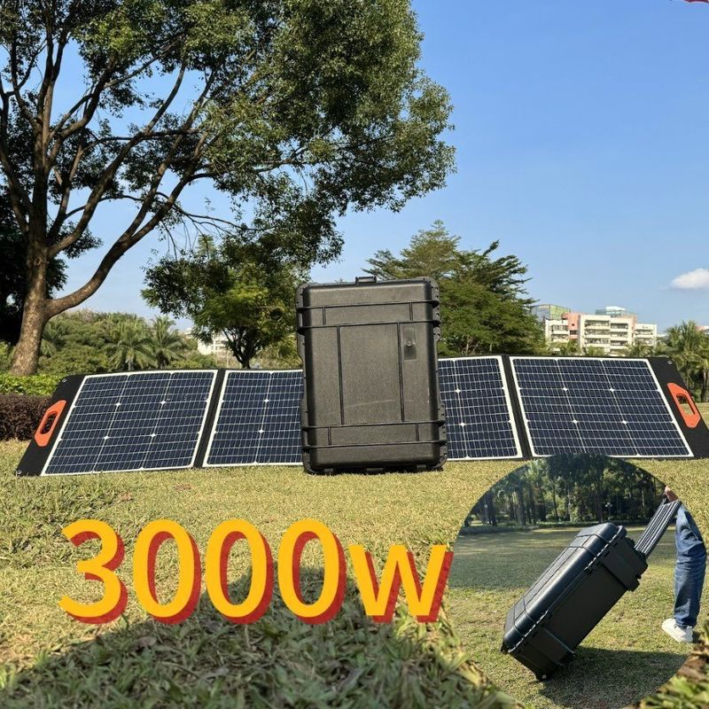 Station électrique portable pour l'aventure dispositif d'extinction d'incendie intégré