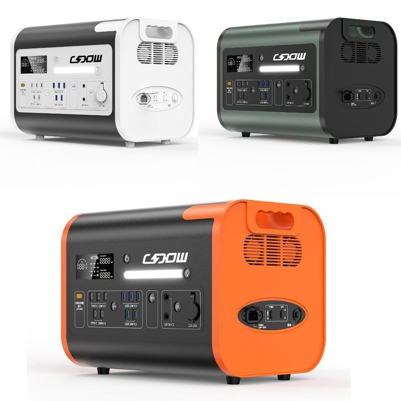 Charge rapide 2200W/40ah alimentation électrique portable pour camping extérieur stockage d'énergie de secours