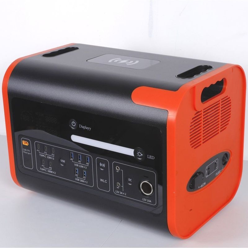 AT22 Charge solaire 800W centrale électrique portable pour la grande capacité de la maison extérieure