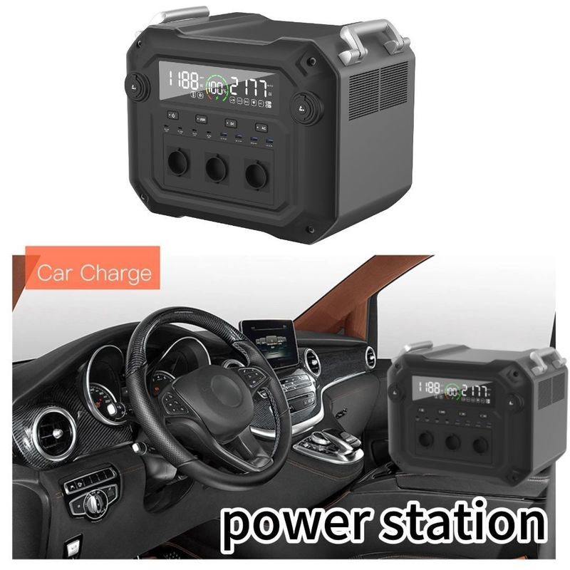 Support de charge du panneau solaire 3600W/3430.4wh centrale électrique portable pour le camping en plein air