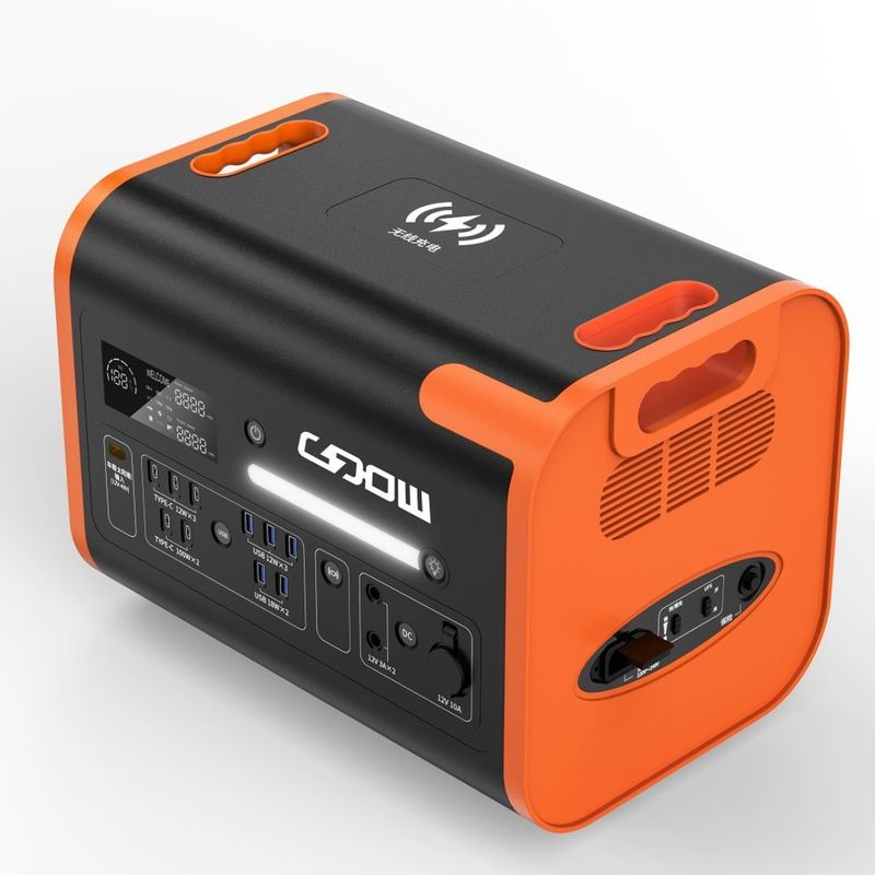 3500W Sortie de puissance constante Sortie AC/DC UPS portable pour station de stockage d'énergie à domicile