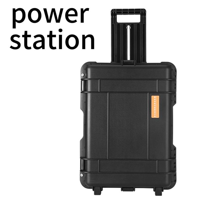 Boîte de tirage portable de la centrale électrique de 3000 W pour un stockage d'énergie à batterie au lithium facile à voyager