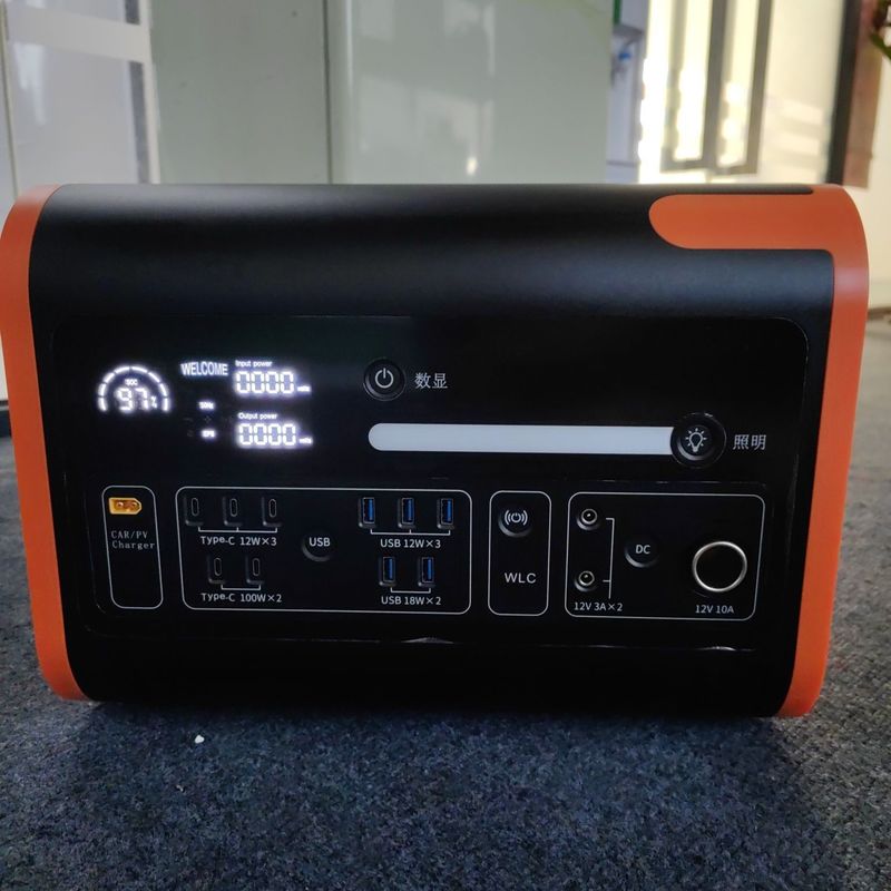 600W 1200W 2000W 2200W 3600W Chargeur intégré à la batterie au lithium Durée de vie de la batterie Po4 centrale solaire portable
