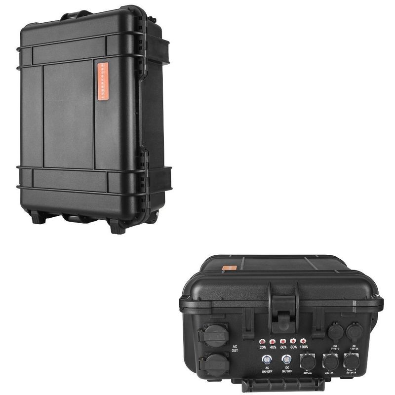 ST-70 7000W Station de stockage d'énergie solaire à l'extérieur pour ménage portable avec onduleur
