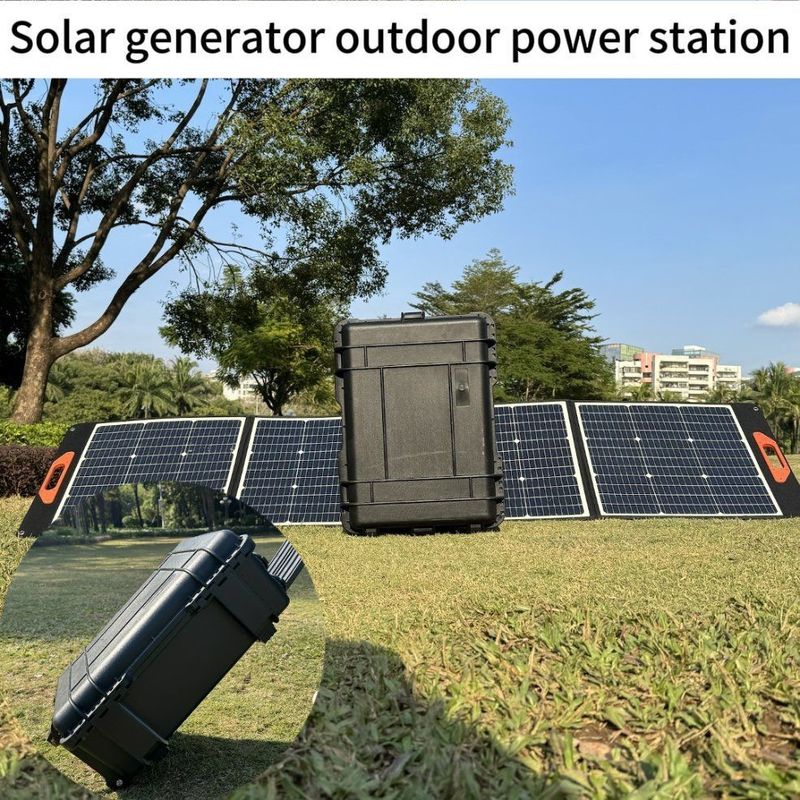 Station électrique mobile portable de 5000W avec charge USB et voiture Appareil compatible Tous