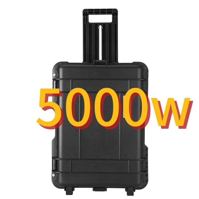 5000W/5000wh/2200W/3000W AC LiFePO4 Générateur solaire centrale électrique extérieure 110V/220V