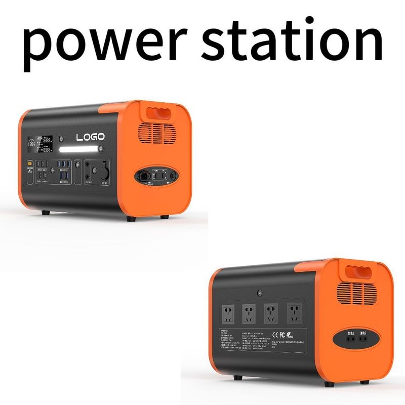 Durée de vie longue 40h Batterie au lithium-ion pour alimentation mobile extérieure de 2200W/2400W