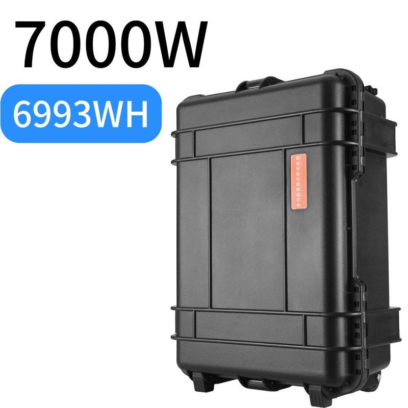Station d'énergie solaire portable 7000W/5000W/3000W pour la recharge d'urgence pour les déplacements en plein air