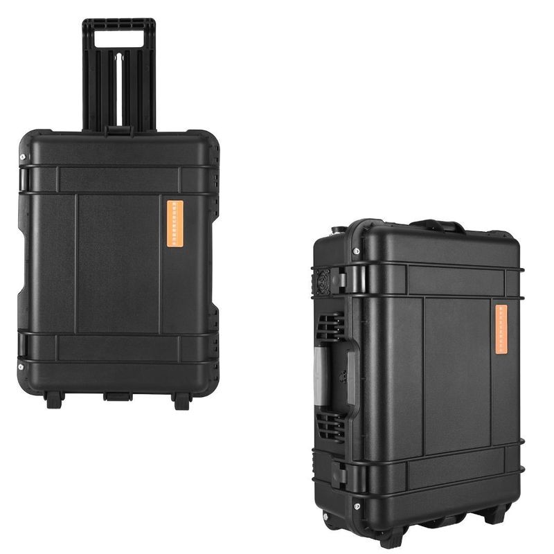 Stockage de batterie au lithium-fer-phosphate portable de haute puissance de 5000 W pour camping en plein air