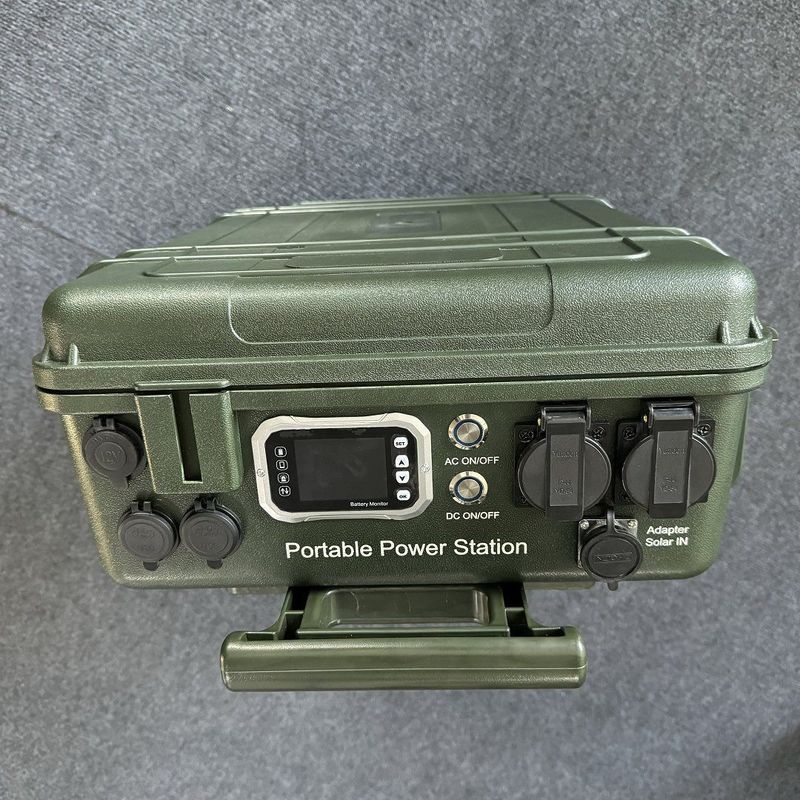 Contrôleur MPPT Station solaire portable de 3000 W pour éclairage domestique et de camping